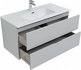 Мебель для ванной Aquanet Алвита New 100 2 ящика, серый 00274528
