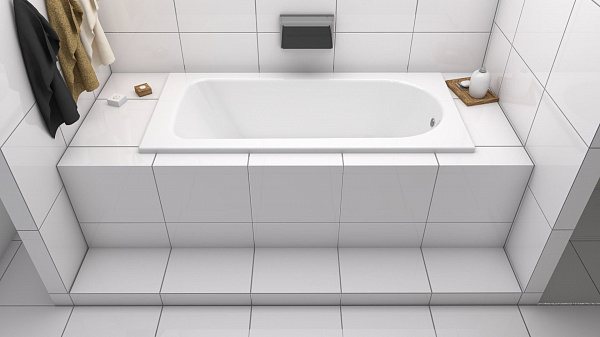 Стальная ванна Kaldewei Saniform Plus 170x70 111830003001 anti-slip+easy-clean mod. 363-1