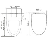CCC8F7851WH Func электронная крышка-биде