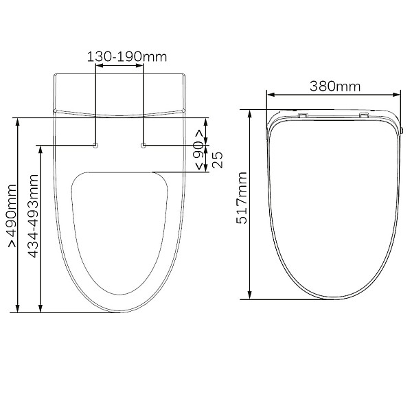 CCC8F7851WH Func электронная крышка-биде