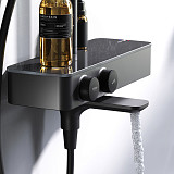 F0750A522 Inspire V2.0, душевая система, набор: см-ль д/ванны/душа с термостатом, верхний душ d 250