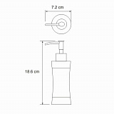 Дозатор для жидкого мыла Wasserkraft Wern K-7599