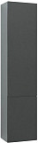 Шкаф-пенал для ванной Aquanet Алвита 35 L серый антрацит 00249618