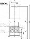 Мебель для ванной Aquanet Nova Lite 60 белый (2 ящика) 00242921
