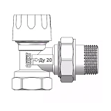 Клапан термостатический Ду 20 Ру10 угловой ВР гайка М30х1,5 с преднастройкой Ogint