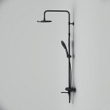 F0785A522 X-Joy, душ.система:  см-ль д/ванны/душа с ТМС, душ.штанга,верхний душ 220мм, ручн душ,черн