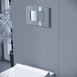 Комплект KOLLER POOL для монтажа  подвесного унитаза: Инсталляция Alcora ST 1200 с клавишей DESIGN PLUS Chrome, Унитаз ORION Rimless, сиденье дюропласт: SoftClose, Take Off, антибактериальное покрытие, система «Антивсплеск»