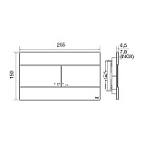 Сет: Инстал.OLI 80 ECO +панель Slim черн., OLI+Унитаз Point Афина
