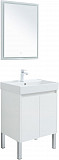 Мебель для ванной Aquanet Nova Lite 60 белый глянец (2 дверцы) 00302532