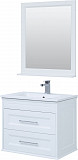 Комплект мебели для ванной Aquanet Бостон М 80 белый матовый 00210630