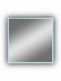 Зеркало Континент "Trezhe Led" 1000х1000 с бесконтактным сенсором, холодная подсветка