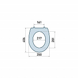 Сиденье для унитаза "KOLLER POOL" Round C1