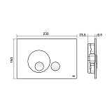 Сет: Инстал.OLI 80 ECO +панель Globe хр.глянц., OLI+Унитаз Point Веста, белый