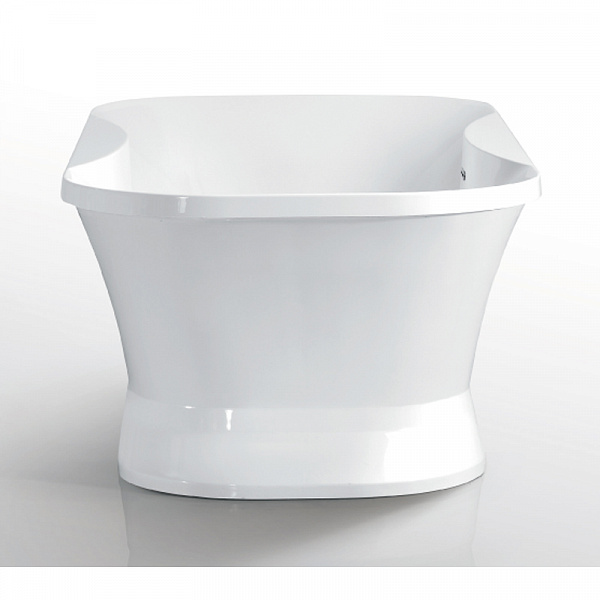 Ванна акриловая AZARIO BORDEAUX 1800x900x600, свободностоящая, в комплекте с сифоном и металлической рамой, белая (BOR18090)