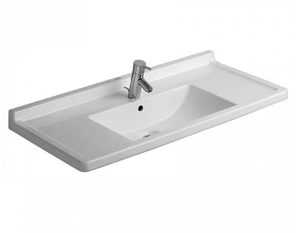 Комплект мебели Duravit тумба XBase + раковина Starck 3 85 см