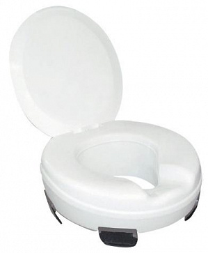 Сиденье для туалета эргономичное с крышкой для инвалидов, шт