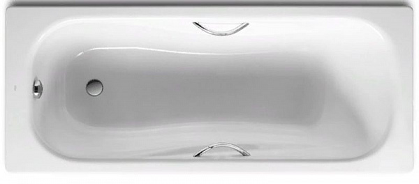 Стальная ванна Roca Princess-N 150x75 2204E0000 с отверстиями под ручки