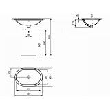 Раковина Ideal Standard Connect 65 см E5049MA