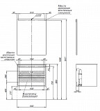 Мебель для ванной Aquanet Lino 70 Дуб Веллингтон 00271954