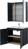 Мебель для ванной Aquanet Алвита New 80 2 дверцы, антрацит 00274212