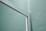 AQ NAA 6310-90 Неподвижная душевая стенка Aquatek для комбинации с дверью 900x2000 профиль хром . стекло прозрачное