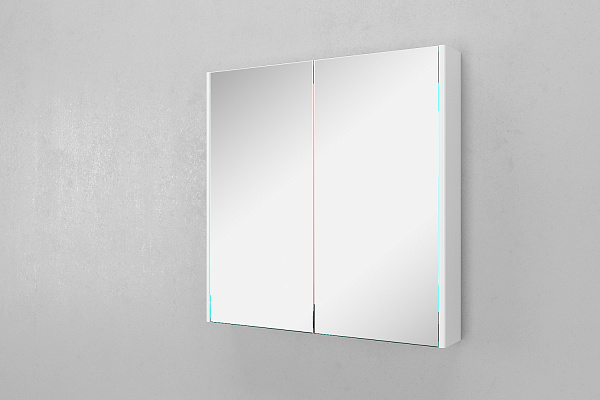 Зеркало-шкаф Velvex Klaufs 80 белое zsKLA.80-216