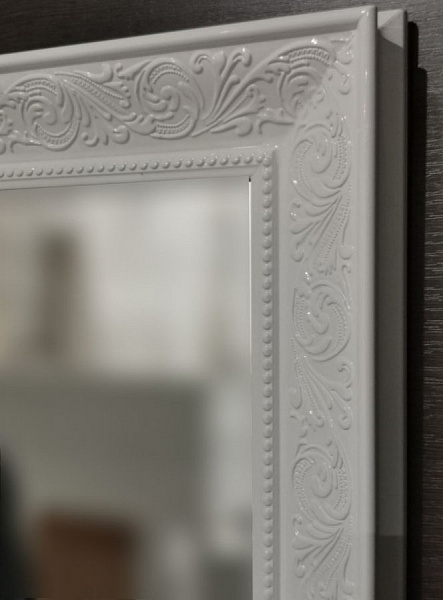 Зеркало Corozo Классика 80 белое SD-00000271