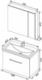 Мебель для ванной Aquanet Порто 70 белый 00242320