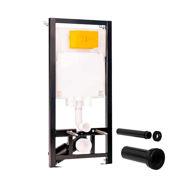 Сет: Инстал.OLI 80 ECO +панель Globe черн., OLI+Унитаз Point Веста, чёрн мат