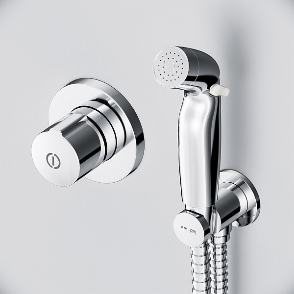 F40P85A00 X-Joy TouchReel, гигиенический набор для скрытого монтажа с нажимным смесителем для душа,