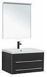 Мебель для ванной Aquanet Верона 75 New черный матовый 00281105