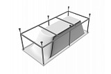 Каркас Irena 170x72