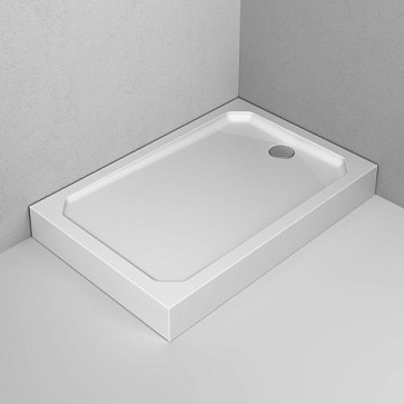 W90T-404-12080W Gem Square 120x80 поддон с сифоном
