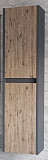 Шкаф-пенал подвесной "Эвита 30", универсальный, темно-серый