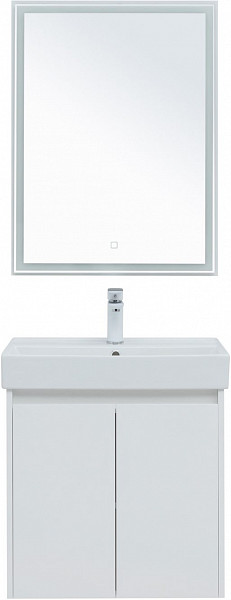 Мебель для ванной Aquanet Nova Lite 60 белый глянец (2 дверцы) 00302532