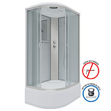 Душ.каб. NG-2310-14R (1200х800х2150) высокий поддон(40см) стекло МАТОВОЕ 4 места