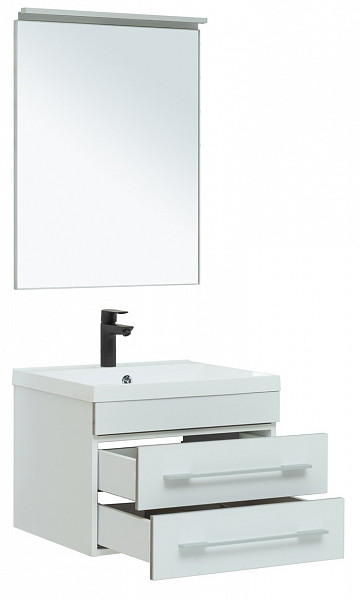 Мебель для ванной Aquanet Верона 58 New белый матовый 00281102