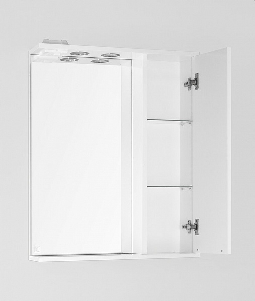 Зеркальный шкаф Style Line Жасмин 65х83/С