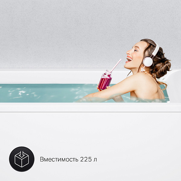 W72A-180-080W-A2 Ванна акриловая Spirit 180x80