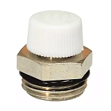 Кран Маевского ручной латунь Ду 15 Ру10 G1/2" НР с колпачком Ogint