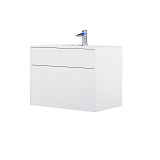 M50AFHX0803WM Inspire V2.0, База под раковину, подвесная, 80 см, 3 ящика, push-to-open, белый матовы