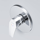 F9075000 Gem, cмеситель д/душа монтируемый в стену, хром, шт.