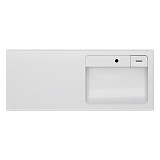 M85AFSX0602WG X-Joy, База под столешницу для стиральной машины, напольная, 60 см, 2 ящика, белый гля