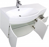 Мебель для ванной Aquanet Опера 115 L белый (2 дверцы 2 ящика) 00169414