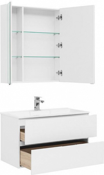 Мебель для ванной Aquanet Алвита 90 белый 00237349