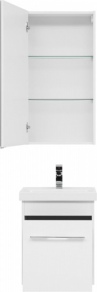 Мебель для ванной Aquanet Августа 50 (Moduo Slim) белый 00254067