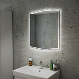 Зеркало OWL Roxen с LED подсветкой, 65х74.5 OWLM200100