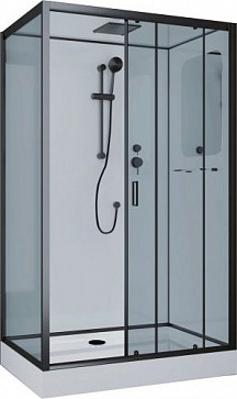 Душевая кабина Niagara Premium 120х80х210 NG- 6912-01QR BLACK