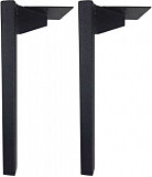 Ножки для мебели Aquanet Nova черный, 2 шт 00243731