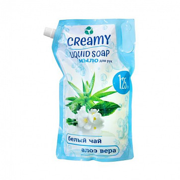 Жидкое крем-мыло, Creamy, 1250 мл